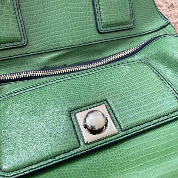 Banana Republic Bags Vintage Banana Republic Green Bowling Bag